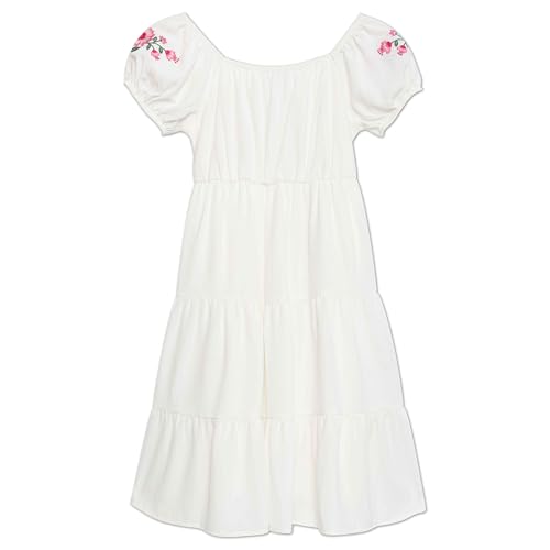 Speechless Girls' Short Sleeve Embroidered Babydoll Dress for Little Girls in Summer
| Speechless Girls' Short Sleeve E