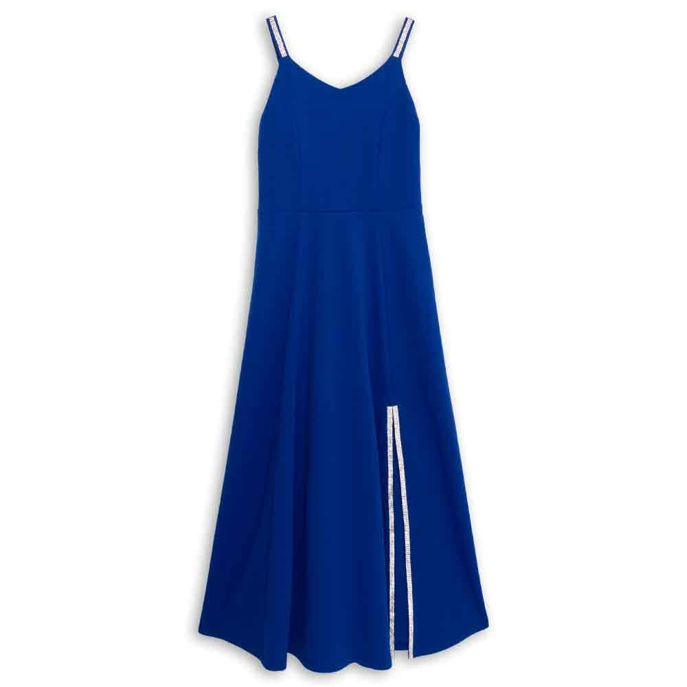 Speechless Girls' Full Length Maxi Scuba Crepe Party Dress for Teens at Formal Events Appealing Cutouts Cutecalloconi